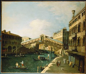 威尼斯大运河 作者 乔瓦尼·安东尼奥运河（Canaletto）