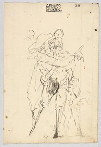 木腿人速写 作者 乔凡尼·安东尼奥·佩莱格里尼