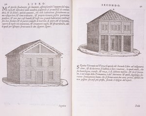 住房的发展，来自&39;Della Architettura&39;，1590年出版