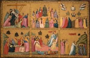 意大利语：Storie della Passione di Cristo 耶稣受难记