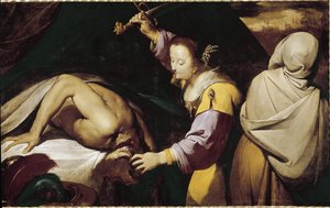 Judith and Holofernes（布面油画