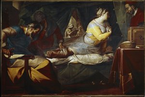 Quadroni de san Carlo：Saint Charles Borromee (1538-1584) 的生平插曲：Aurelia degli Angeli 的奇迹 (Quadroni of St Charles Borromeo：Aurelia degli Angeli 的奇迹) Cerano (Giovan) 绘画 巴蒂斯塔Cr