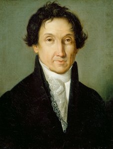 乔瓦尼·巴蒂斯塔·博尔盖西（Giovanni Battista Borghesi，1790-1846）的自画像 作者 乔瓦尼·巴蒂斯塔·博尔盖西