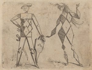 摘自 "Bizzarie di varie Figure"