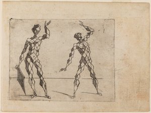 摘自 "Bizzarie di varie Figure" 作者 乔瓦尼·巴蒂斯塔·布拉切利