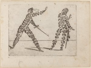 选自 "Bizzarie di varie Figure" 作者 乔瓦尼·巴蒂斯塔·布拉切利