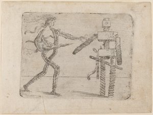 选自 "Bizzarie di varie Figure" 作者 乔瓦尼·巴蒂斯塔·布拉切利