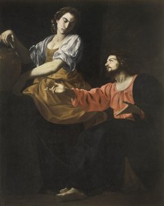 The Samaritan at the well 作者 乔凡尼·巴蒂斯塔·卡拉乔洛