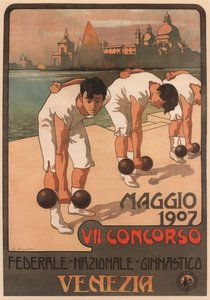 1907年第七届联邦体操比赛 作者 乔瓦尼·巴蒂斯塔·卡尔帕内托