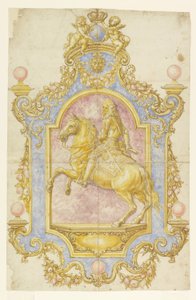 Cosimo III de&39;Medici的墙面装饰 作者 乔凡尼·巴蒂斯塔·福吉尼