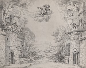 慈悲的胜利》的场景，1640-69。