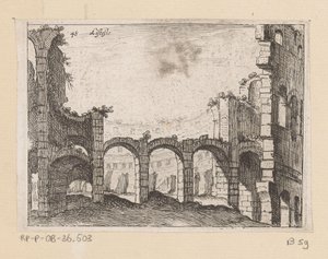 罗马斗兽场遗址
Listesso（物品标题）
Gezichten op Rome（系列标题）
Alcune vedute et prospettive di luoghi dishabitati di Roma（系列标题）