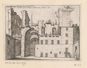 罗马 Serapeum 遗址
Cardille del Cardinal di Fiorenza Leone XI（物品上的标题）
Gezichten op Rome（系列标题）
Alcune vedute et prospettive di luoghi dishabitati di Roma（系列标题）