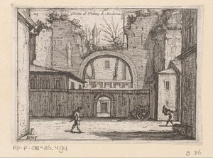 罗马的鲁伊内斯
Dictio al Palazo di Madama（物品上的标题）
Gezichten op Rome（系列标题）
Alcune vedute et prospettive di luoghi dishabitati di Roma（系列标题）