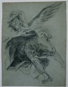 飞行天使录音，手乐器演奏研究，1723-1727年。 作者 乔凡尼·巴蒂斯塔·皮亚泽塔