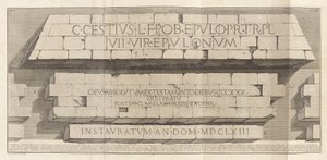罗马古迹》，第三卷第三卷 作者 Giovanni-Battista Piranesi