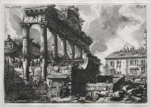 协和圣殿 作者 Giovanni Battista Piranesi