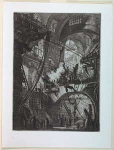 卡尔塞里系列，图版 VI 作者 Giovanni-Battista Piranesi