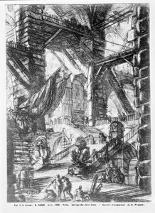 虚构的监狱 作者 Giovanni Battista Piranesi