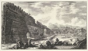 蒂沃利阿德里亚娜别墅中的佩奇尔
蒂沃利阿德里亚娜别墅中的普雷托里奥城堡遗迹（标题见实物）
罗马风景（系列标题）
建筑师皮拉内西（Giambattista Piranesi）绘制并雕刻的罗马风景（系列标题 作者 Giovanni-Battista Piranesi