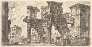 图1：涅尔瓦论坛的一部分，加利福尼亚州涅尔瓦论坛的一部分。 1748。 作者 乔凡尼·巴蒂斯塔·皮拉涅西