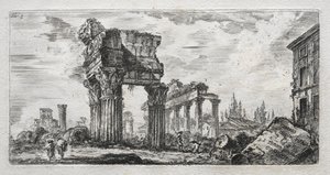 雷鸣朱庇特神庙 作者 Giovanni Battista Piranesi