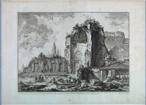 罗马维纳斯神庙 作者 Giovanni-Battista Piranesi