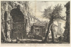泰特斯拱门泰特斯拱门的视图，ca。 1760。 作者 乔凡尼·巴蒂斯塔·皮拉涅西