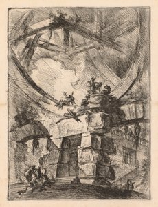 监狱  监狱之门 作者 Giovanni-Battista Piranesi