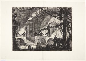 锯木架 作者 Giovanni Battista Piranesi