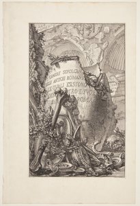 罗马城内城外古罗马人的墓室 作者 Giovanni Battista Piranesi