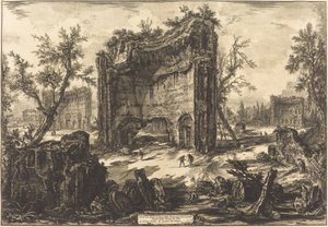 查看...提图斯浴场 作者 Giovanni Battista Piranesi