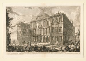 奎里纳山景观 作者 Giovanni-Battista Piranesi