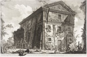 巴克斯神庙的看法，1760-78 作者 乔凡尼·巴蒂斯塔·皮拉涅西
