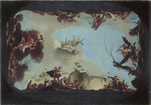 口才的寓言，约1725年 作者 乔凡尼·巴蒂斯塔·提埃波罗