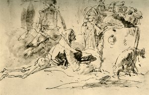 随想曲（Capriccio），c1740年代，1928年 作者 乔凡尼·巴蒂斯塔·提埃波罗