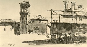 建筑群，18世纪中叶，1928年 作者 乔凡尼·巴蒂斯塔·提埃波罗