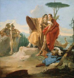里纳尔多和阿斯卡隆的魔法师 作者 Giovanni-Battista Tiepolo