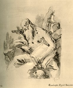 圣杰罗姆，18世纪中叶，1928年 作者 乔凡尼·巴蒂斯塔·提埃波罗