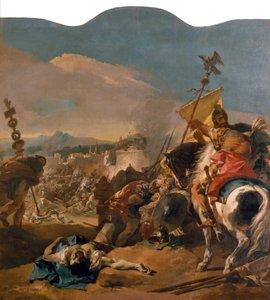 捕获迦太基，1725-29 作者 乔凡尼·巴蒂斯塔·提埃波罗