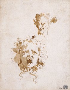 美杜莎的头，萨特的头， 作者 乔凡尼·巴蒂斯塔·提埃波罗