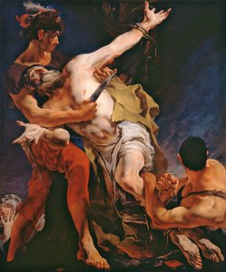 圣巴塞洛缪的殉难，1722年 作者 乔凡尼·巴蒂斯塔·提埃波罗