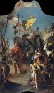 马里乌斯的胜利，1729年 作者 乔凡尼·巴蒂斯塔·提埃波罗
