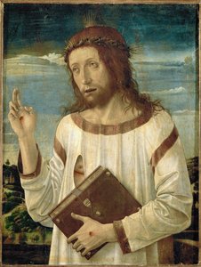 基督的祝福 作者 乔凡尼·贝里尼（Giovanni Bellini）