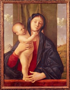圣母与圣婴（威利斯圣母像） 作者 乔凡尼·贝里尼（Giovanni Bellini）