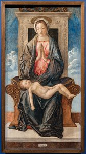 圣母与熟睡的婴儿》，乔瓦尼-贝利尼（Giovanni bellini）作，约 1470 年。 作者 乔凡尼·贝里尼（Giovanni Bellini）