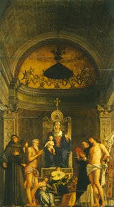 圣乔贝祭坛画 作者 乔凡尼·贝里尼（Giovanni Bellini）