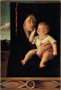 15世纪或16世纪初的童贞女 作者 乔凡尼·贝里尼（Giovanni Bellini）