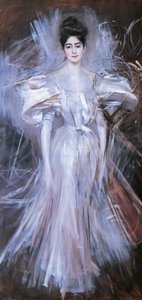 意大利，费拉拉，烟花 作者 乔凡尼·博尔迪尼（Giovanni Boldini）