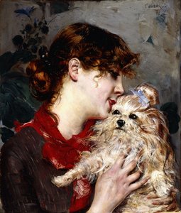 雷安娜夫人，约1885年 作者 乔凡尼·博尔迪尼（Giovanni Boldini）